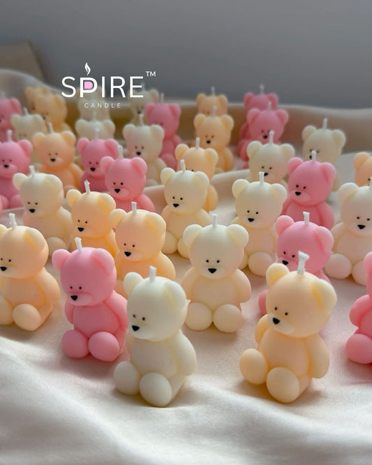 Small Teddy Candle