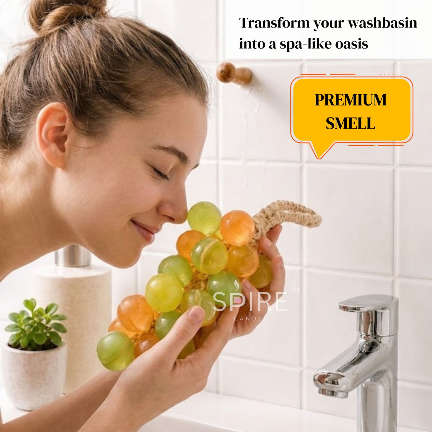 GREEM & YELOOW GRAPE SOAP
