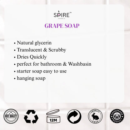 PINK & BLUE GRAPE SOAP