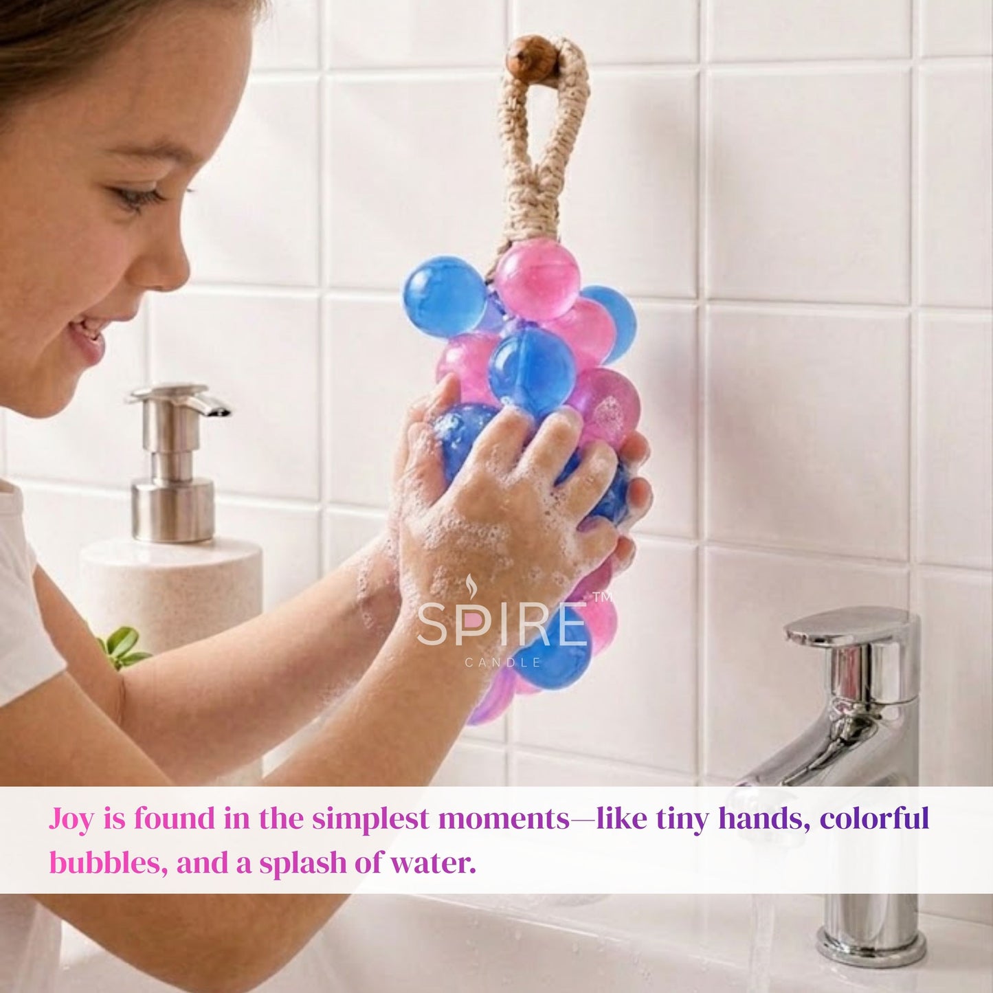 PINK & BLUE GRAPE SOAP