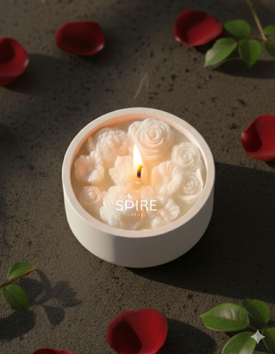 Eternal White Garden Candle (Lavender Frangrance)