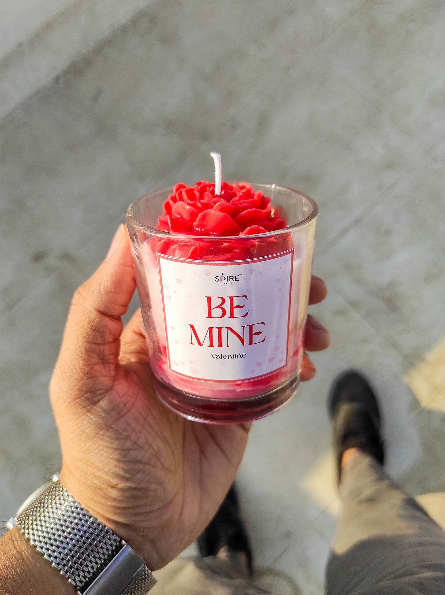 BE MINE - GLASS JAR 200 ML CANDLE