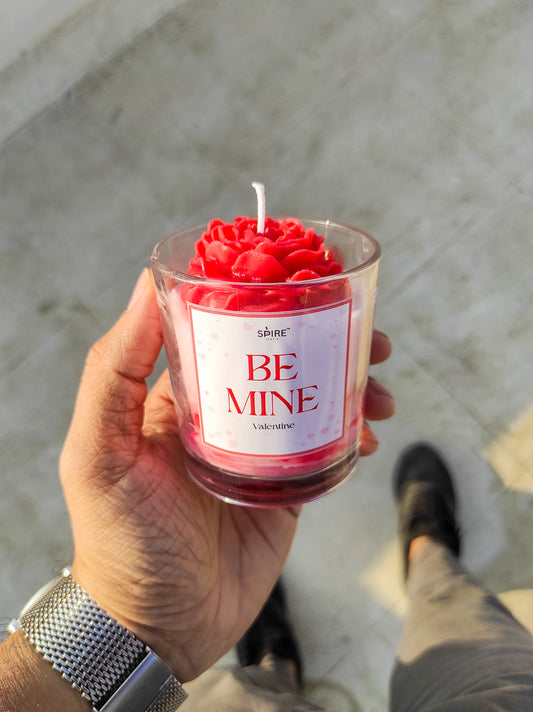 BE MINE - GLASS JAR 200 ML CANDLE