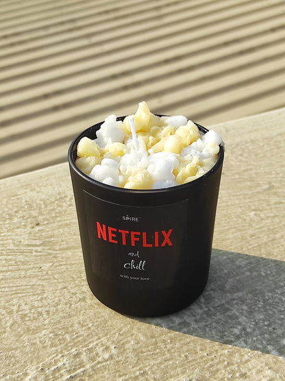 NETFLIX POPCORN CANDLE