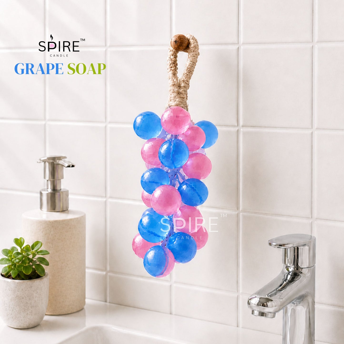 PINK & BLUE GRAPE SOAP