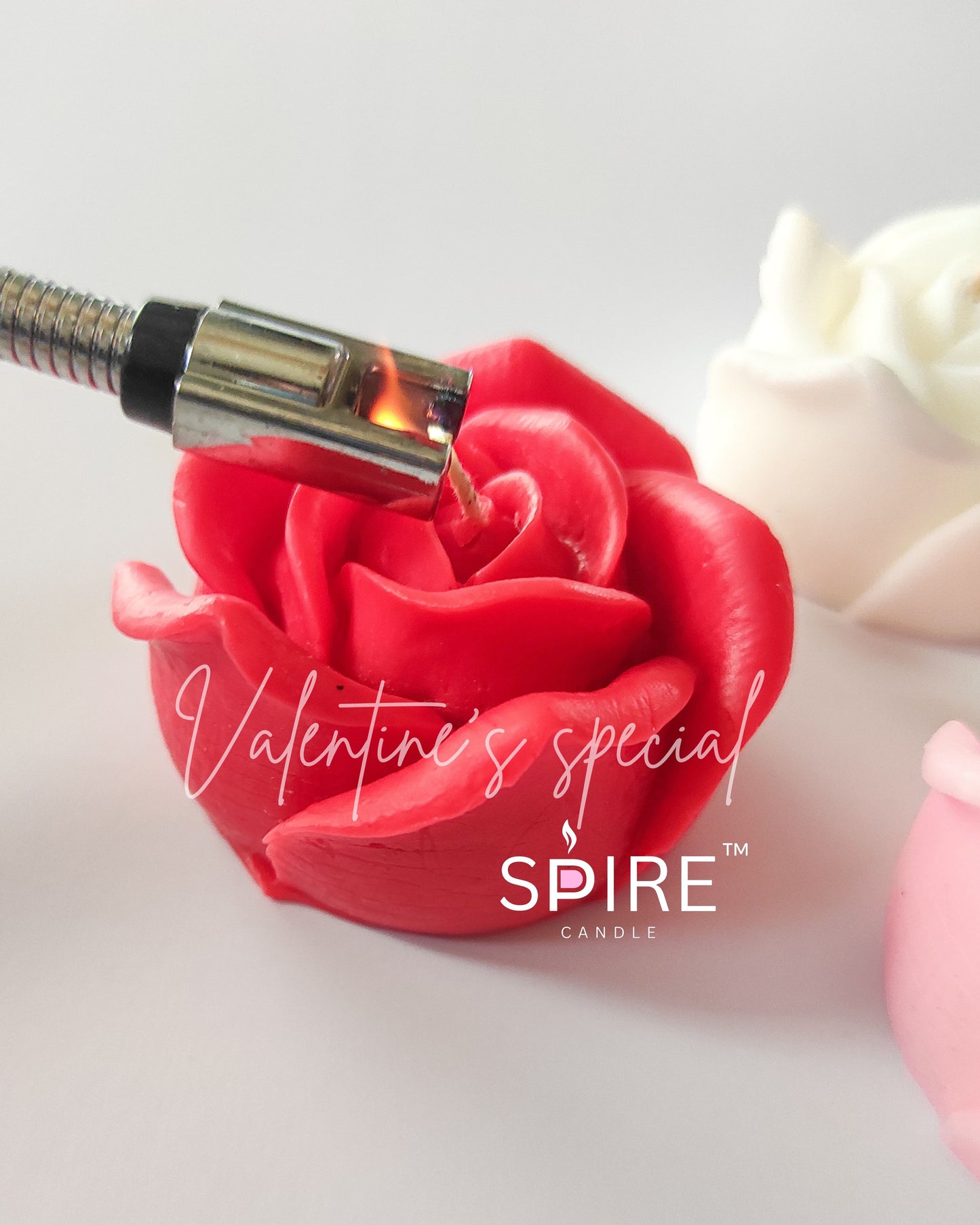 Rose Candle
