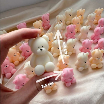 Small Teddy Candle