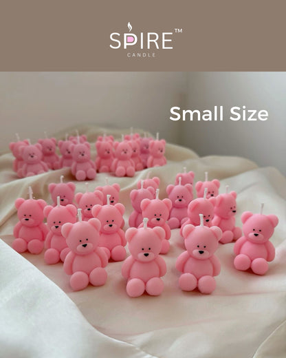 Small Teddy Candle