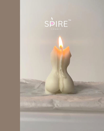 Lady Figure Candle