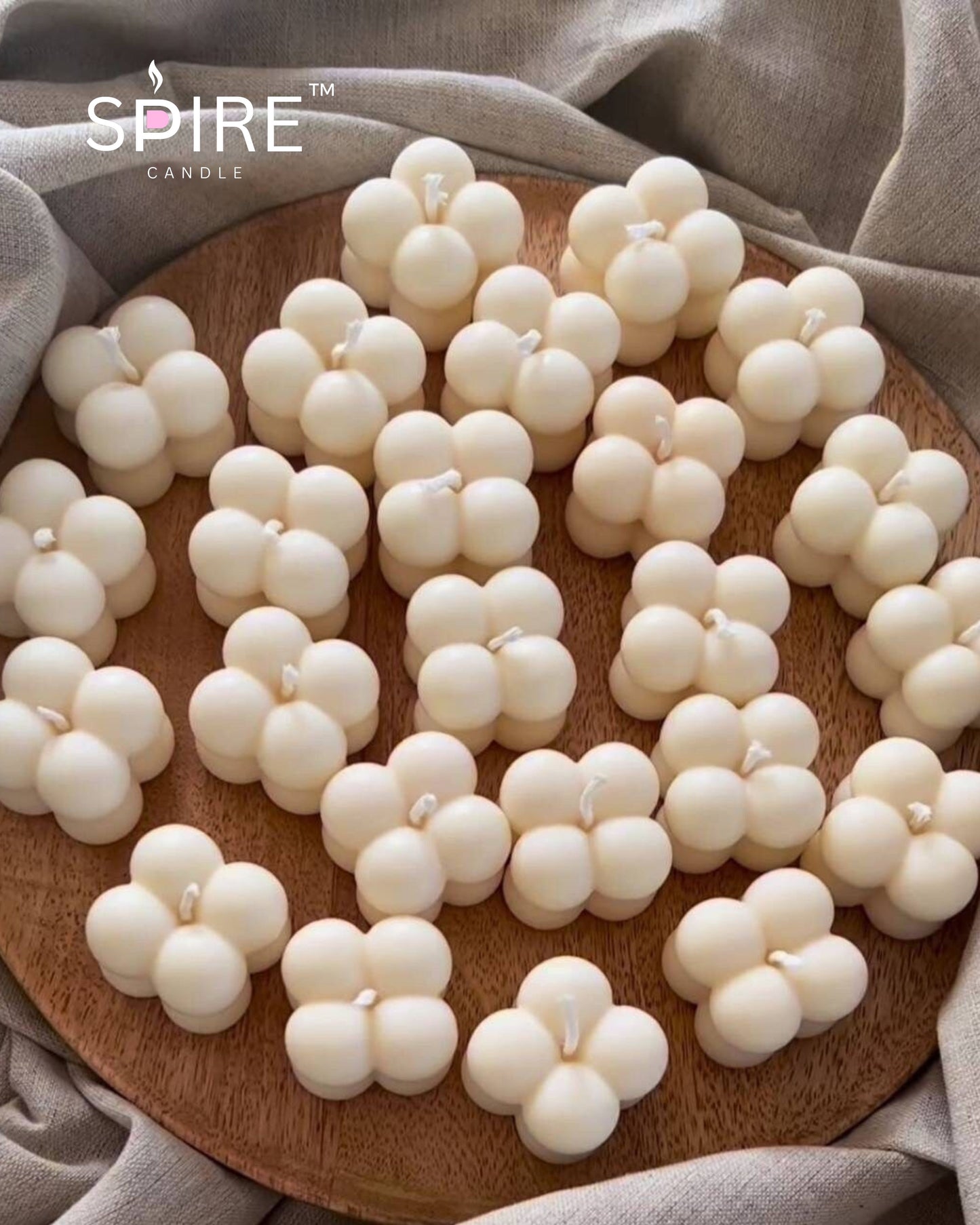 Small Bubble Candle
